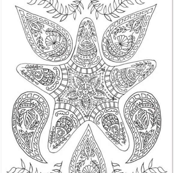 By The Sea (Adult Colouring Book) - Picture 4 of 5